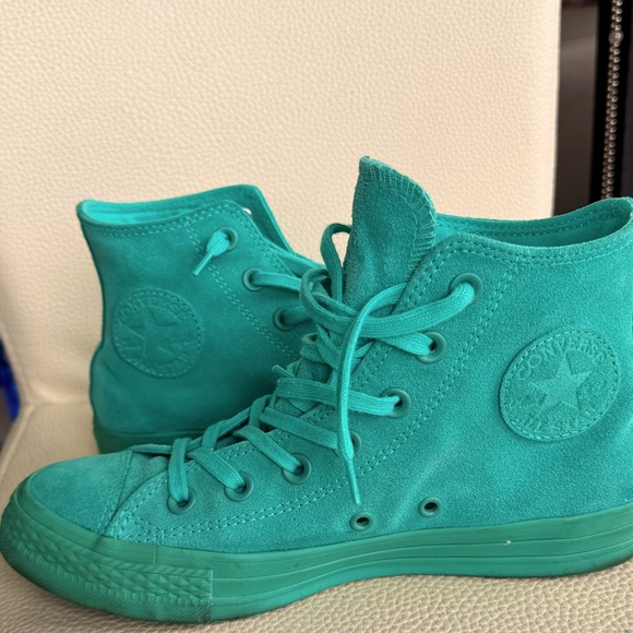 Converse High-Top Sneakers leather - Picture 1 of 9